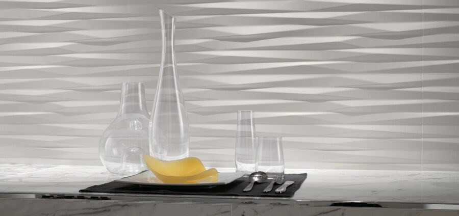 3D Wall Design Blade White - Imagen 2