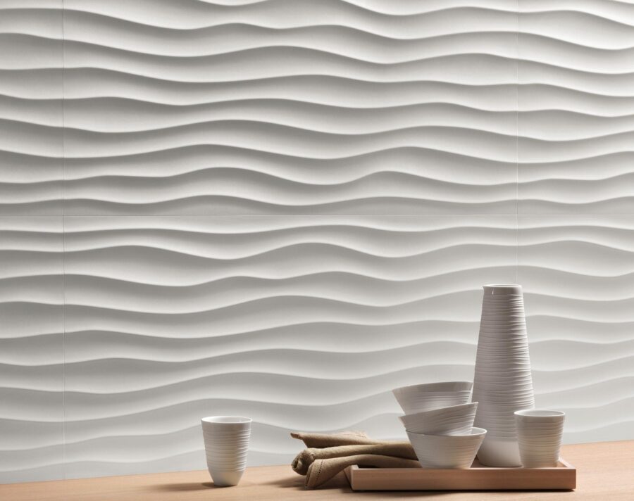 3D Wall Design Dune White - Imagen 2