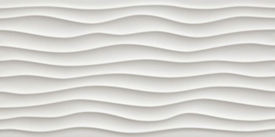 3D Wall Design Dune White