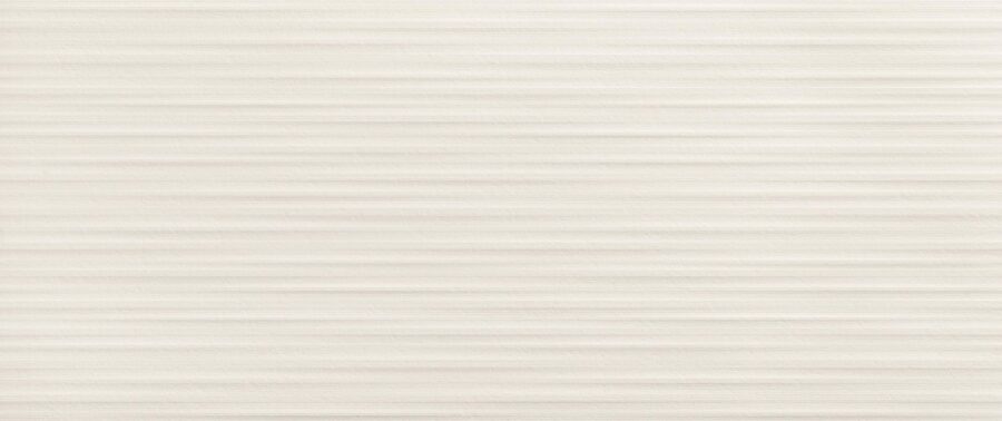 3D Wall Plaster Combed White